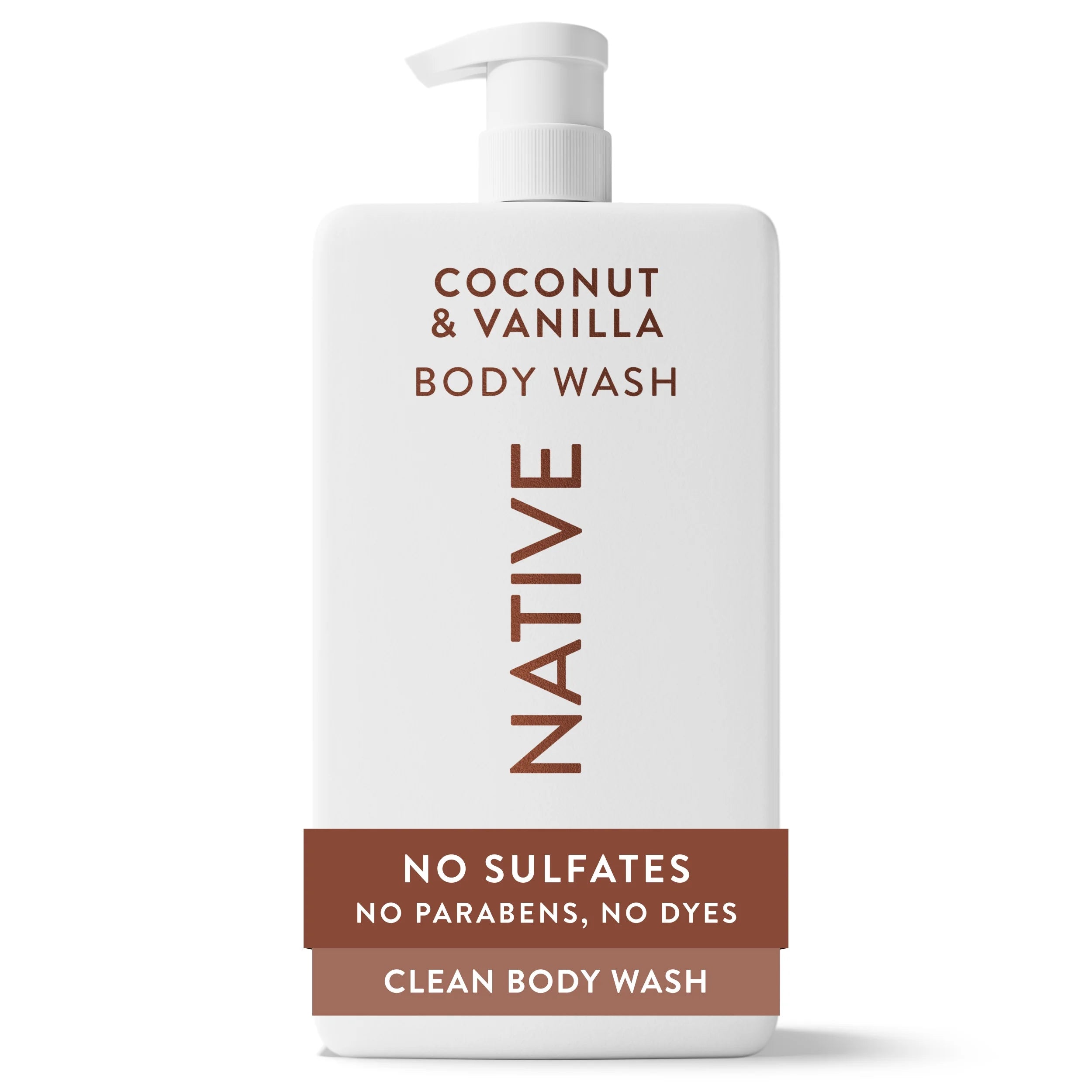 Body Wash, Coconut & Vanilla, Sulfate Free, 36 Fl Oz
