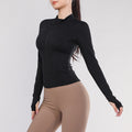 Slim Fit Long Sleeve Women's Yoga and Running Top